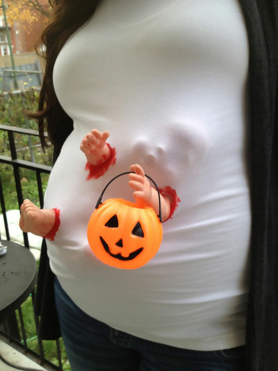 Image result for pregnant halloween costume zombie baby